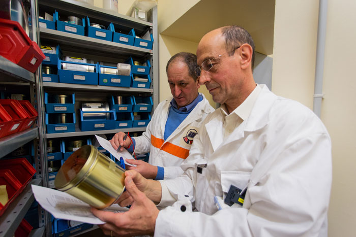 Inspection Euratom &agrave; l'Institut Laue Langevin (ILL) de Grenoble