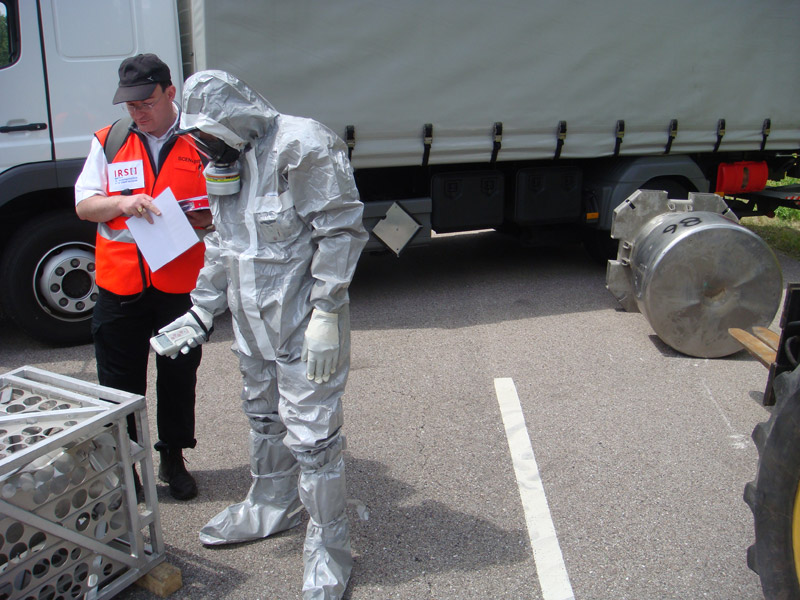 Exercice national de crise d’un accident transport