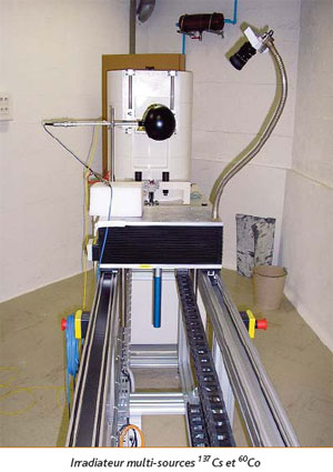 Irradiateur multi-sources