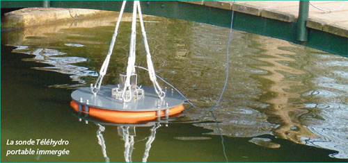 Sonde Téléhydro portable immergée