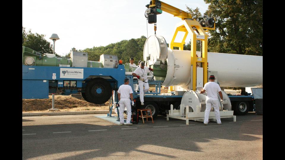 Le crayon de combustible irradié, qui est testé durant les essais CABRI CIP