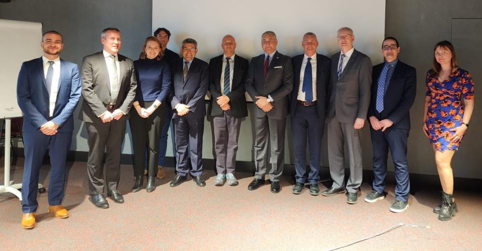 Représentants présents à l'inception meeting du 24 avril 2023