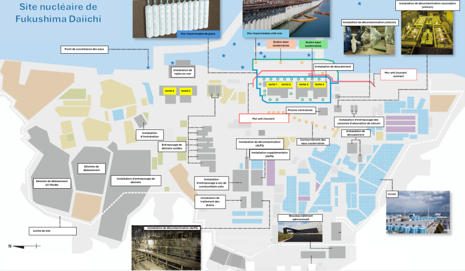 Fukushima 15 ans après : état de l'installation