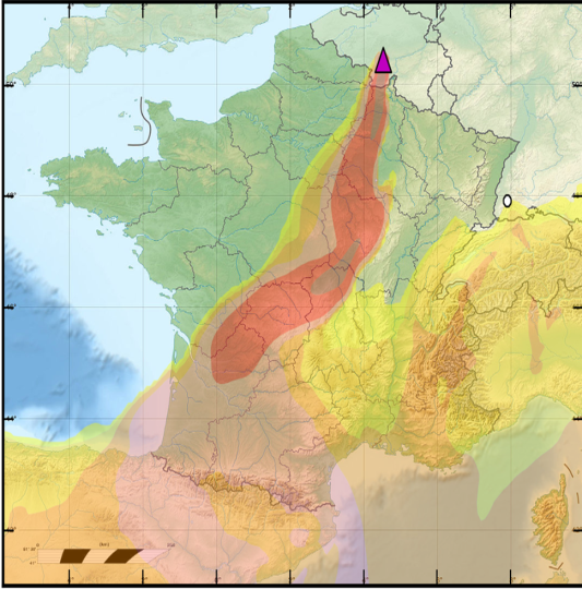 LMDA panache de Xe133