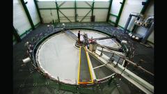 ​Vue d'ensemble du hall d'irradiation de l'installation Amande @ Francesco Acerbis / Médiathèque IRSN