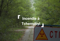 Incendie à Tchenobyl