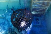 Vue sur les internes de cuve piscine