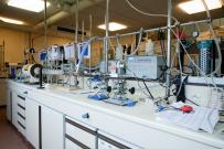 IRSN laboratoire LPMA - Banc FANA (Filtration des Aérosols NAnométriques) -  © Médiathèque IRSN