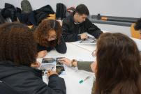 Sept collaborateurs scientifiques de l’Institut sont allés à la rencontre de 35 élèves de première SVT du lycée Jacques Monod de Clamart.