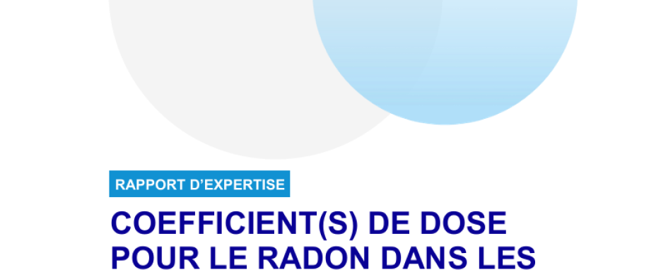 Rapport 2026-00178 Coefficients de dose pour le radon dans les grottes touristiques
