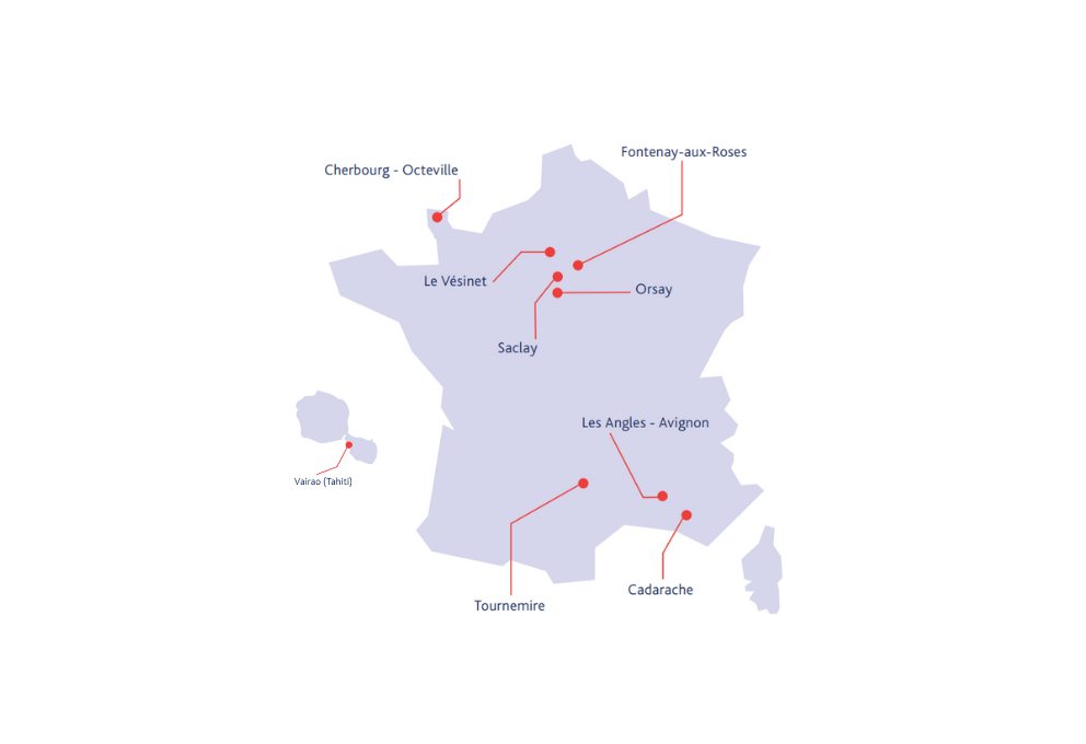 implantations IRSN 2