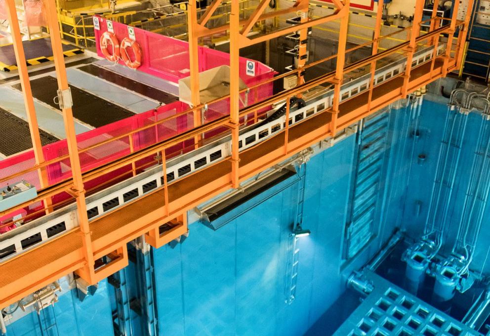 piscine du bâtiment combustible