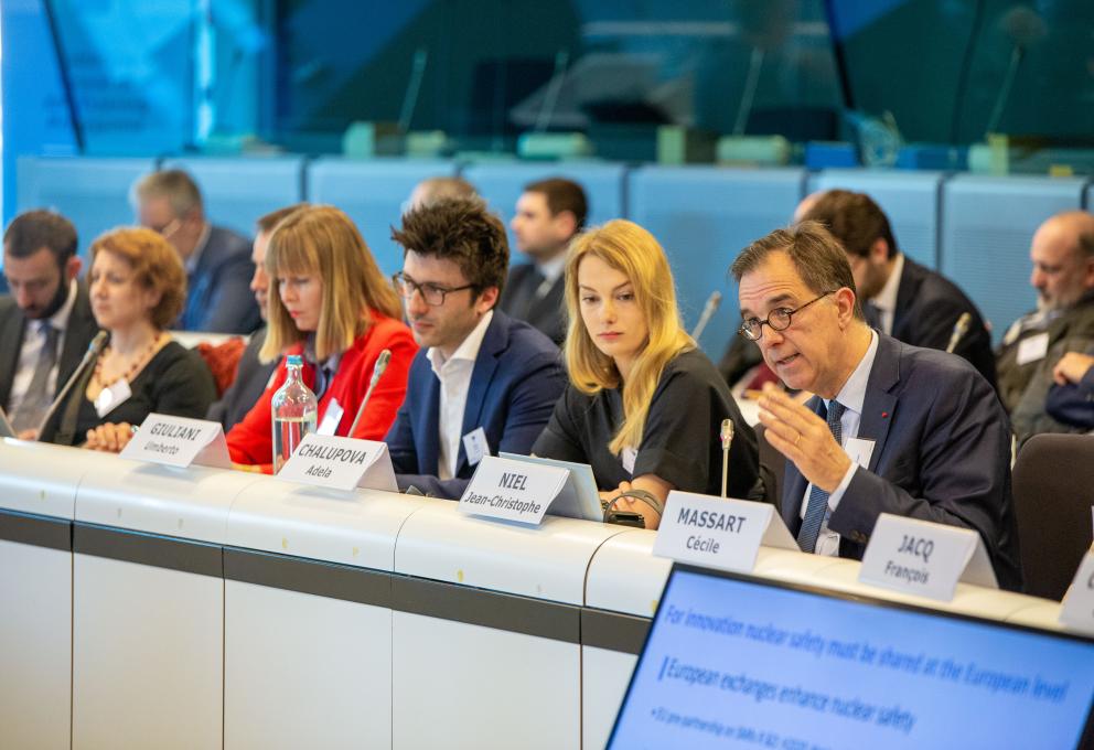 Jean-Christophe Niel s'exprime durant le séminaire EuroSMR Initiative