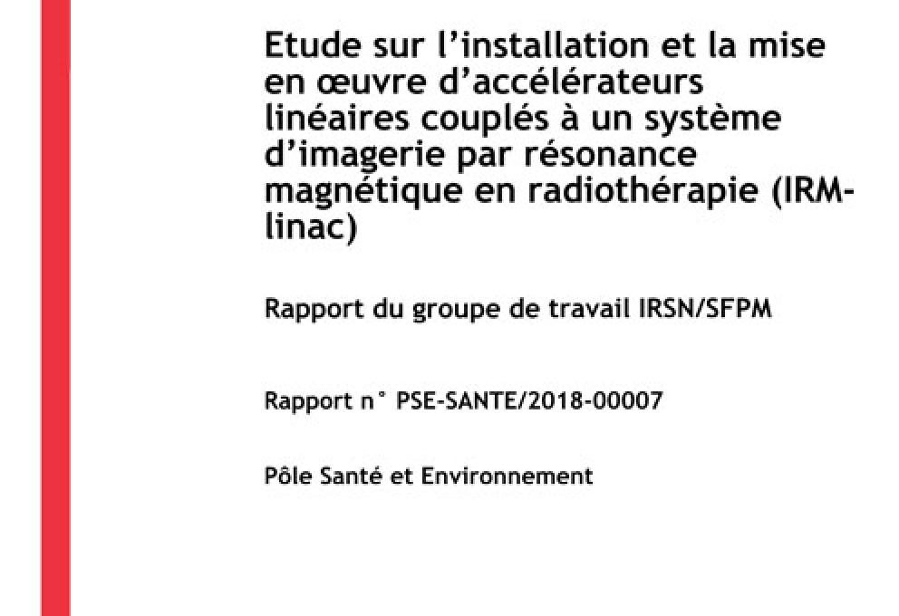couverture rapport IRSN PSE-SANTE 2018-00007