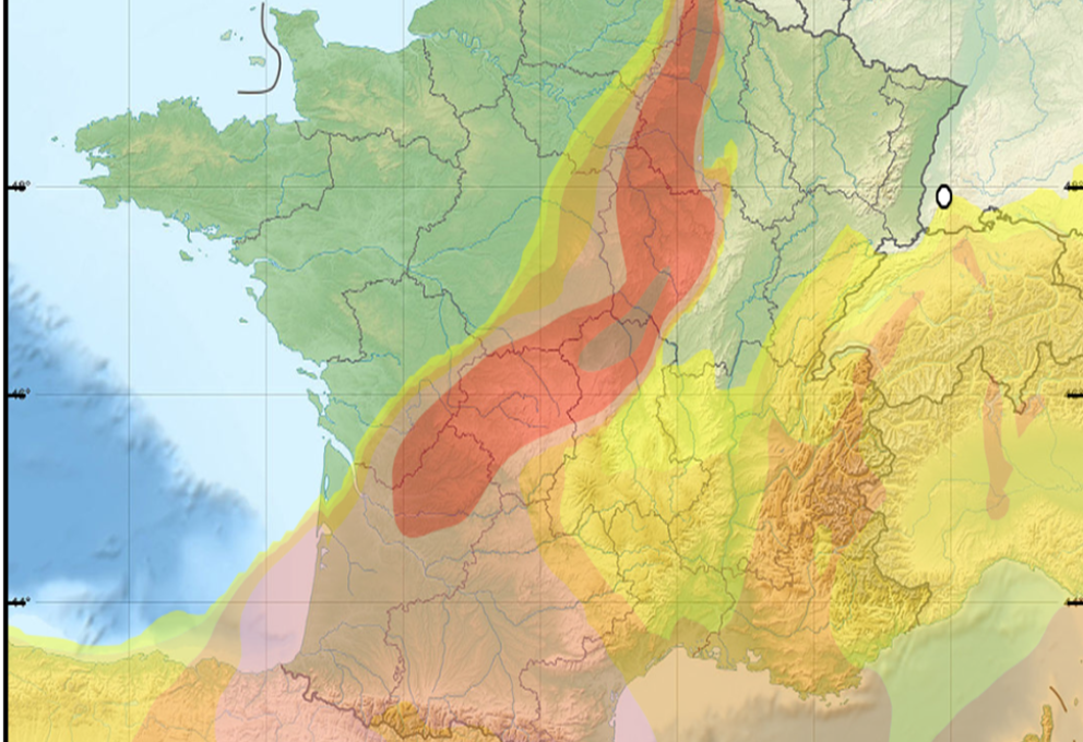 LMDA panache de Xe133