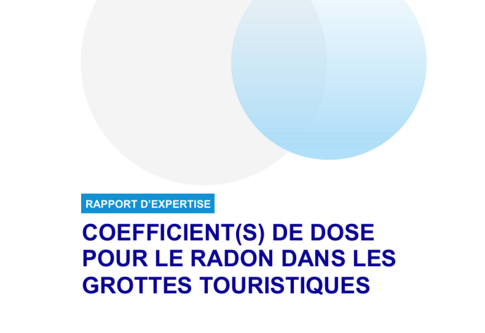 Rapport ASNR 2026-00178 Coefficients de dose radon grottes